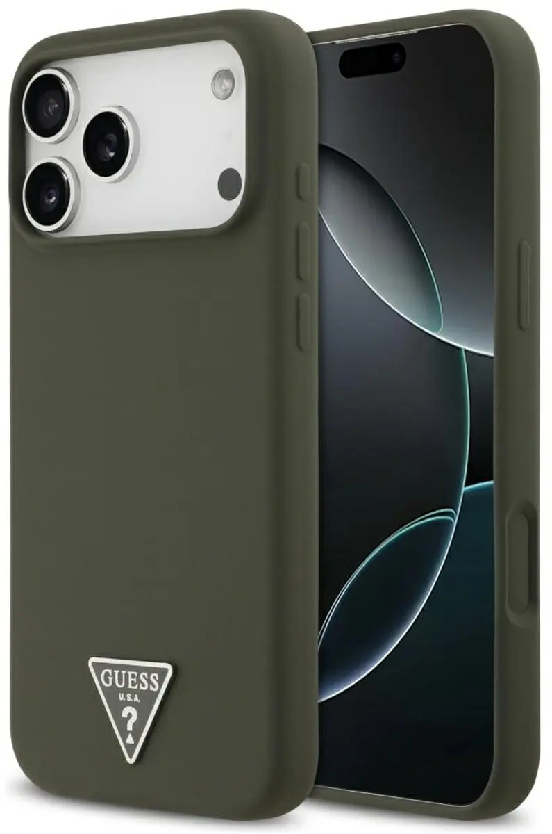 GUESS Siliconen Hoesje iPhone 17 Pro Max