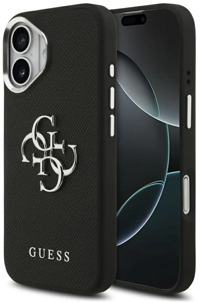 GUESS Hoesje iPhone 17 Granuleerd Logo