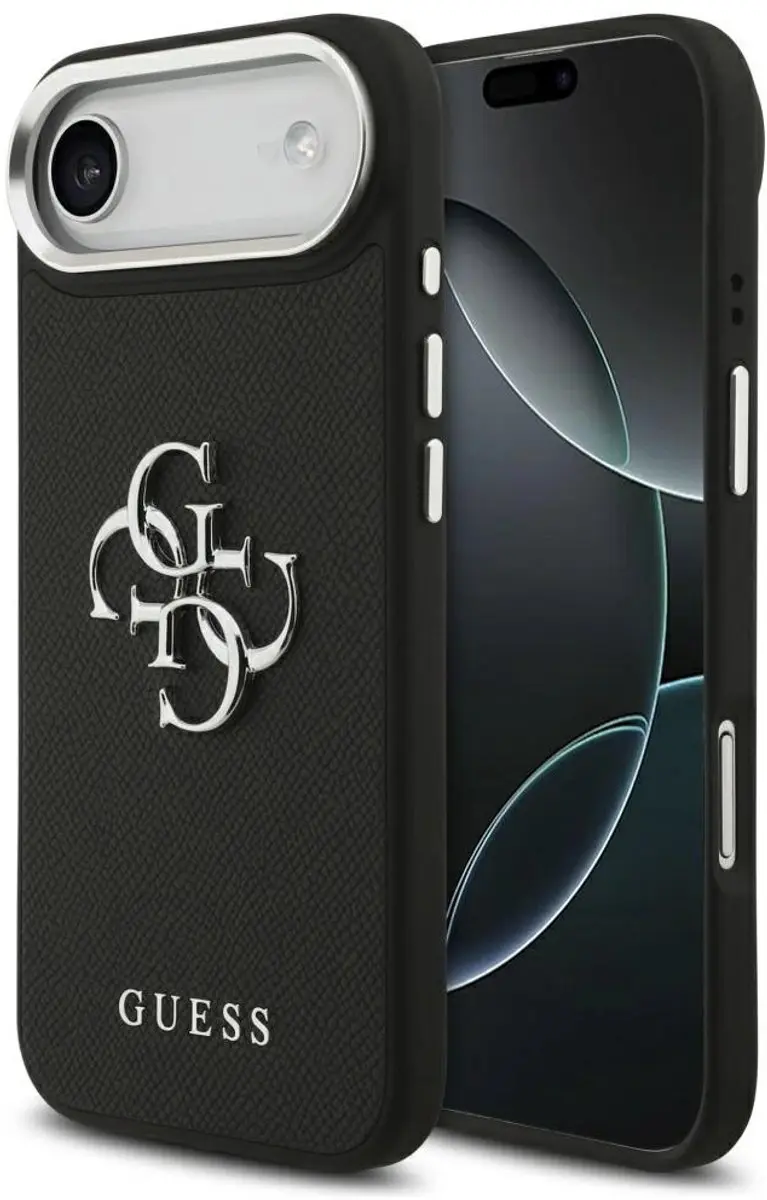 GUESS Case Groot 4G Klassiek Logo iPhone 17 Air - Zwart - afbeelding 2 van 6
