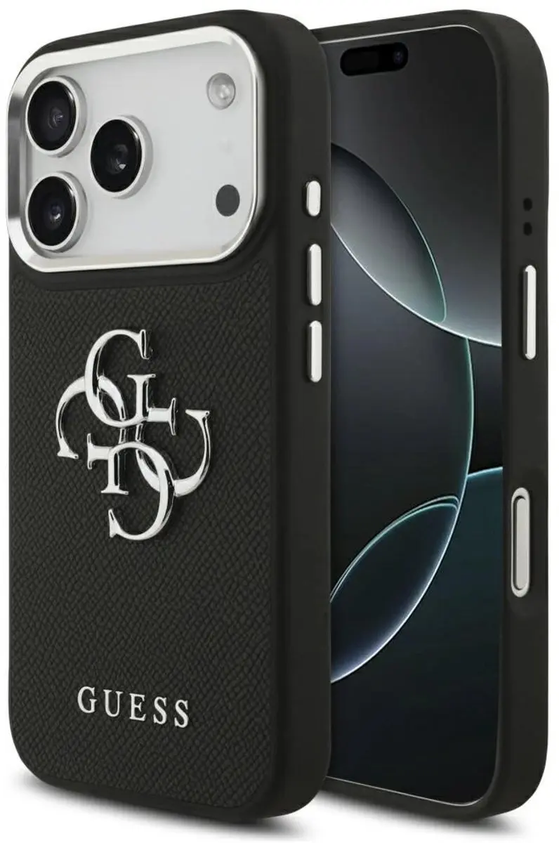 GUESS Hoesje iPhone 17 Pro Magnetisch - Zwart - afbeelding 2 van 6