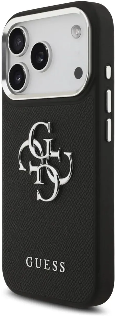 GUESS Hoesje iPhone 17 Pro Magnetisch - Zwart - afbeelding 4 van 6