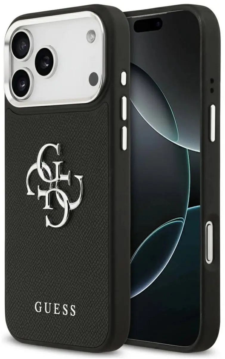 GUESS iPhone 17 Pro Max Telefoonhoesje - Zwart - MPN 3666339518103 - afbeelding 2 van 6