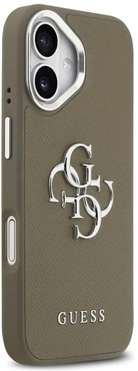 GUESS Hoesje iPhone 17 Granuleerd Logo - Zwart - afbeelding 5 van 6