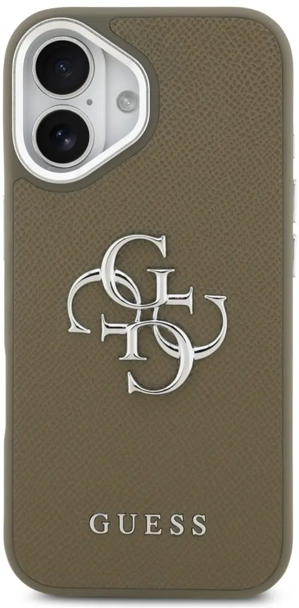 GUESS Hoesje iPhone 17 Granuleerd Logo - Zwart - afbeelding 3 van 6