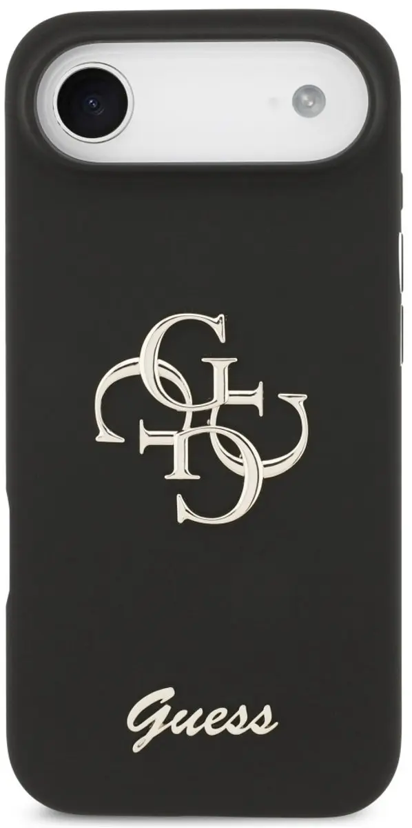 GUESS Case Groot 4G Script iPhone Air - Zwart - afbeelding 5 van 6