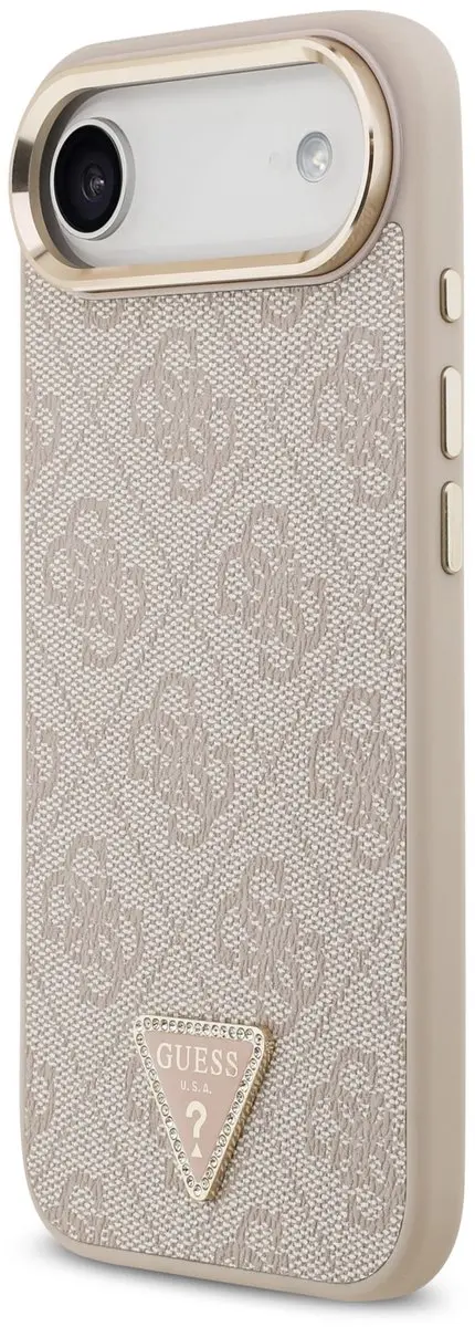 GUESS 4G Triangle iPhone Air Hoesje - MagSafe Roze - afbeelding 6 van 6