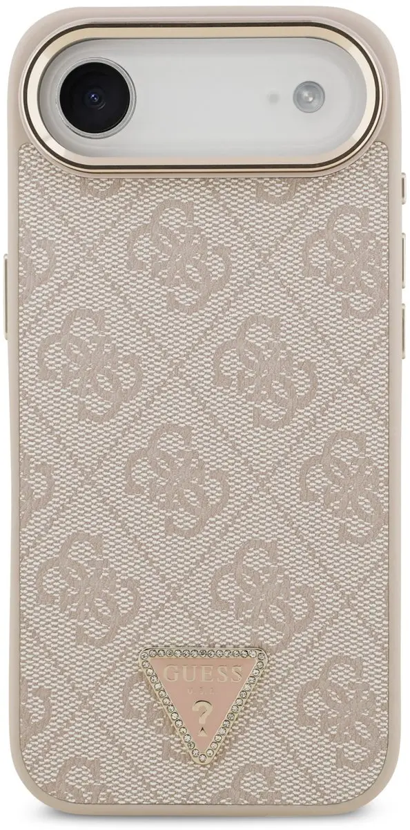 GUESS 4G Triangle iPhone Air Hoesje - MagSafe Roze - afbeelding 4 van 6