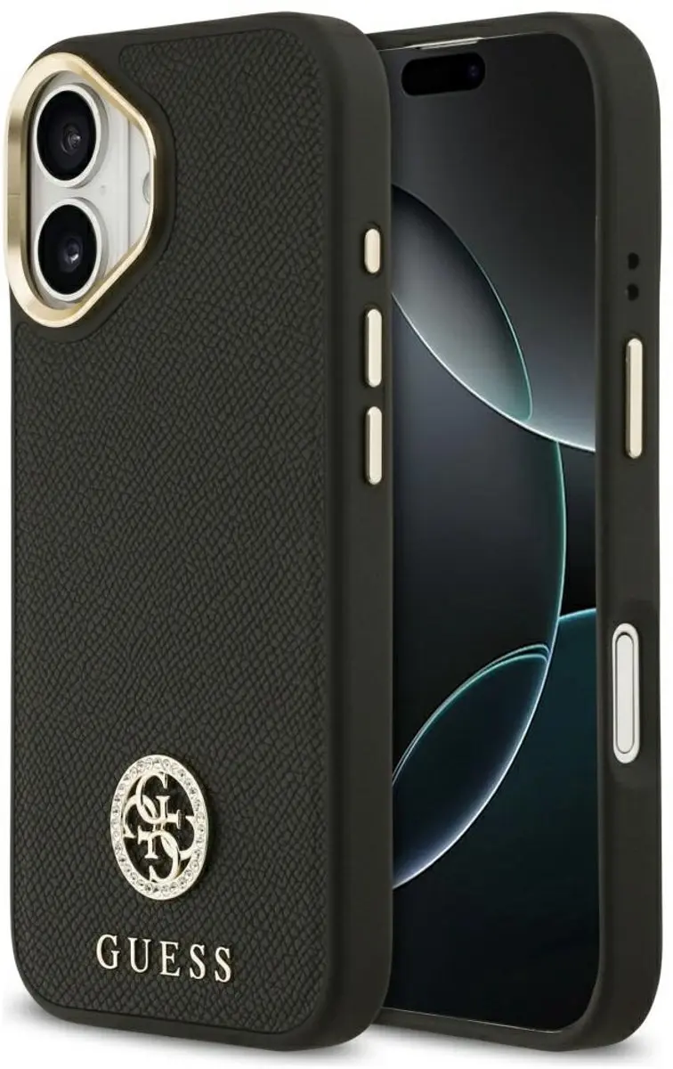 GUESS Grained Strass Logo Hoesje