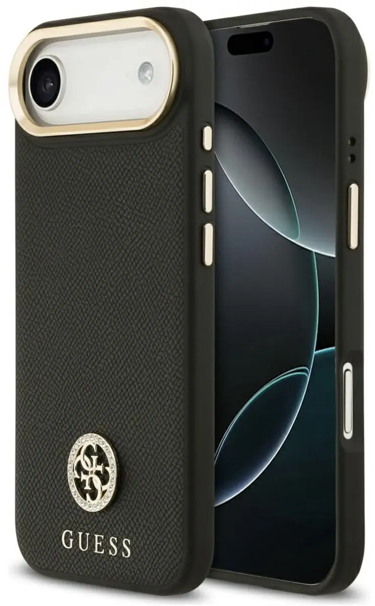 GUESS Grained Strass Logo Hoesje