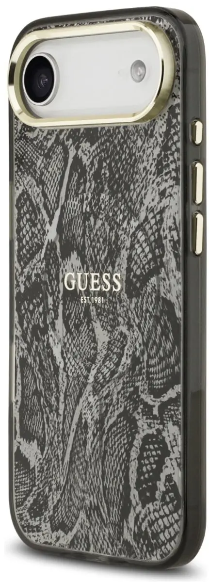 Guess Python Patroon Hoesje iPhone Air Design - Zwart - afbeelding 6 van 6