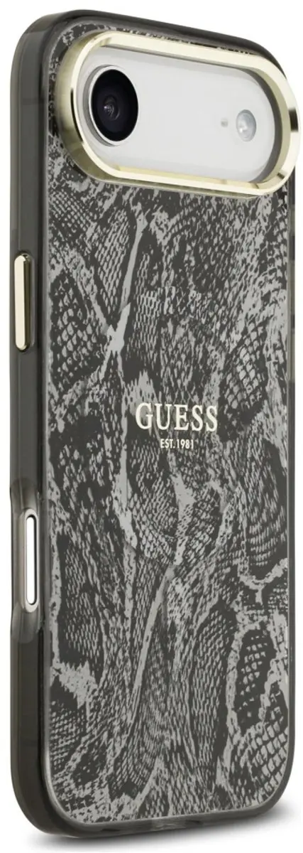 Guess Python Patroon Hoesje iPhone Air Design - Zwart - afbeelding 4 van 6