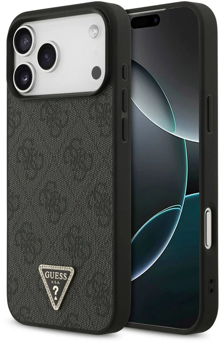 Guess Back Cover iPhone 17 Pro Max 3666339552336 - Zwart - afbeelding 3 van 6