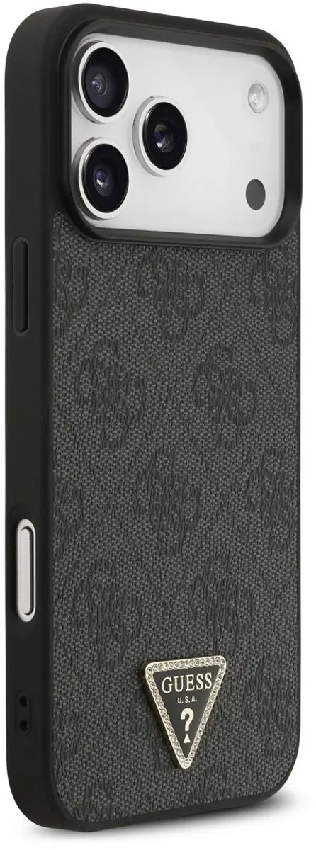 Guess Back Cover iPhone 17 Pro Max 3666339552336 - Zwart - afbeelding 6 van 6