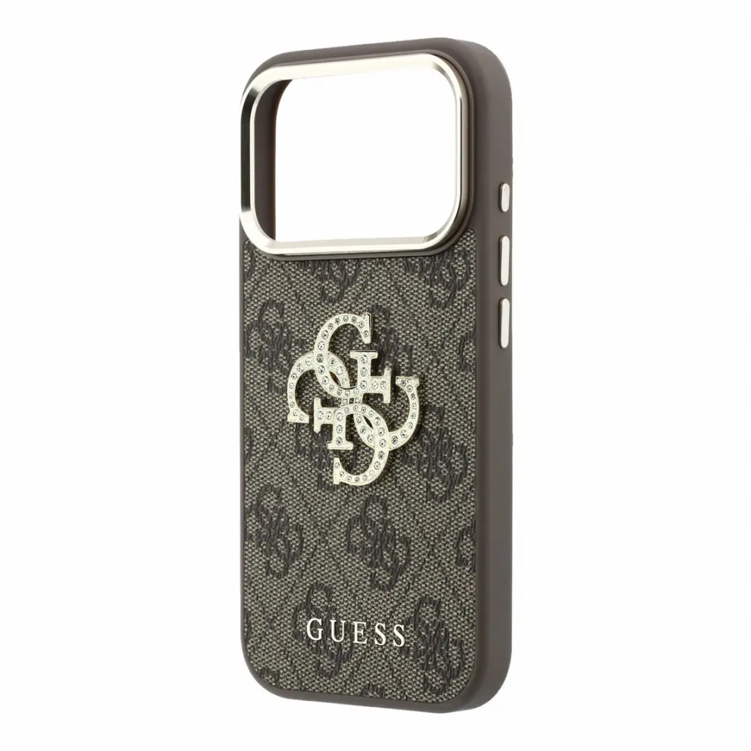 Guess Hoesje iPhone 17/18 Pro - Kunstleer Bruin - afbeelding 5 van 6