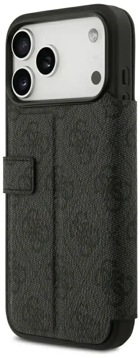 Guess GUBKP18X4GMGGR Hoesje iPhone 18 Pro Max - 3 Pasjes - Zwart - afbeelding 4 van 6