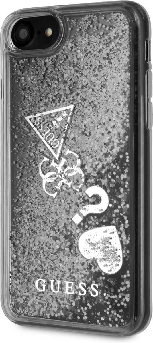 Zilver hoesje van Guess