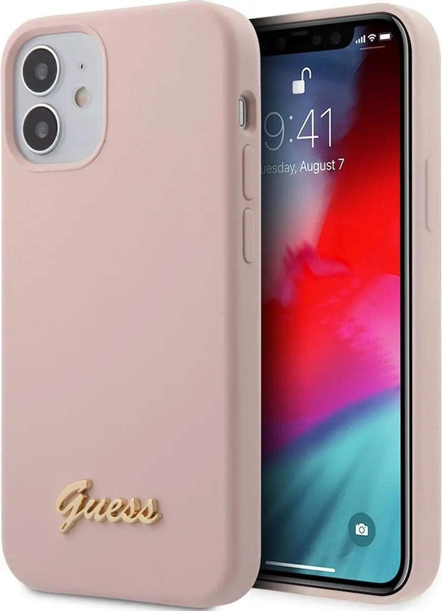 Roze hoesje van Guess