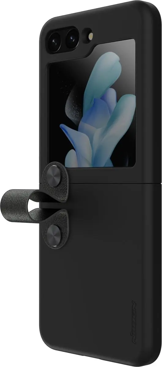 Nillkin Flex Flip Siliconen Hoesje SH00065863 - Zwart - afbeelding 4 van 6