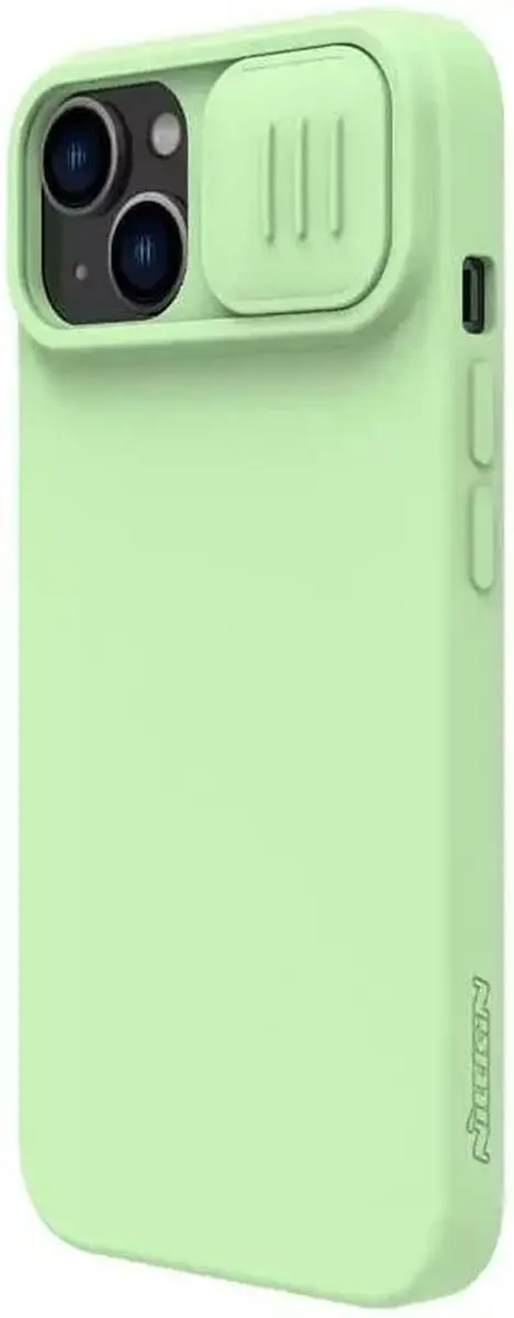 Nillkin CamShield Hoesje iPhone 15 Plus - Groen - MagSafe - afbeelding 3 van 6