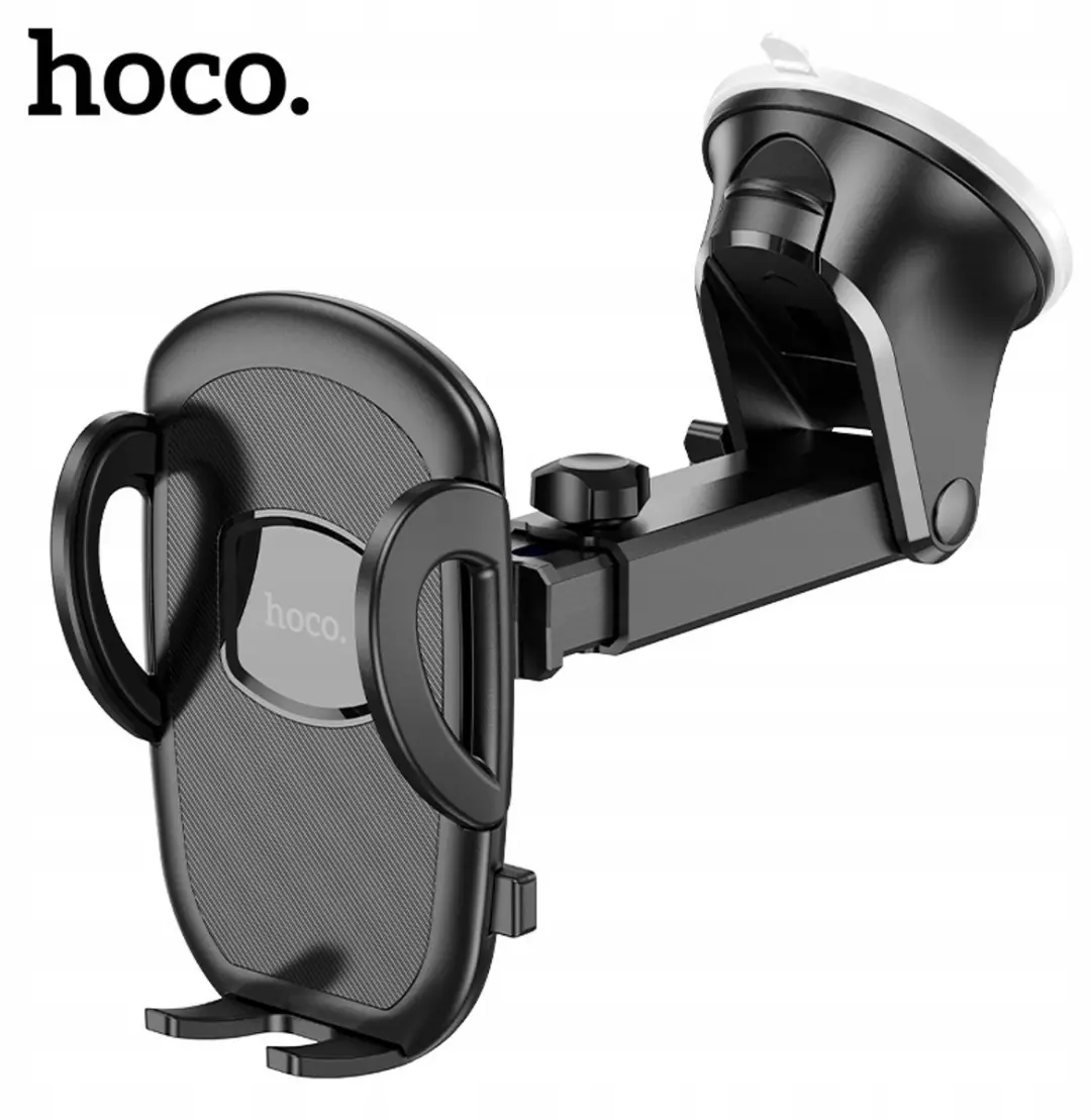 Hoco H9 Autohouder Zuignap Dashboard - Universeel 7" - Grijs/Zwart - afbeelding 4 van 5