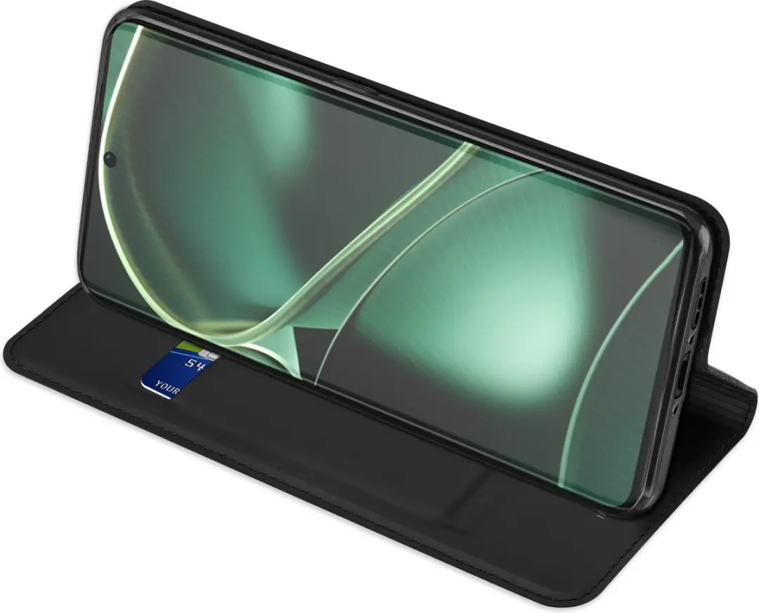 Dux Ducis Skin Pro Hoesje Oppo Find X6 Pro - Portemonnee - Zwart - afbeelding 6 van 6