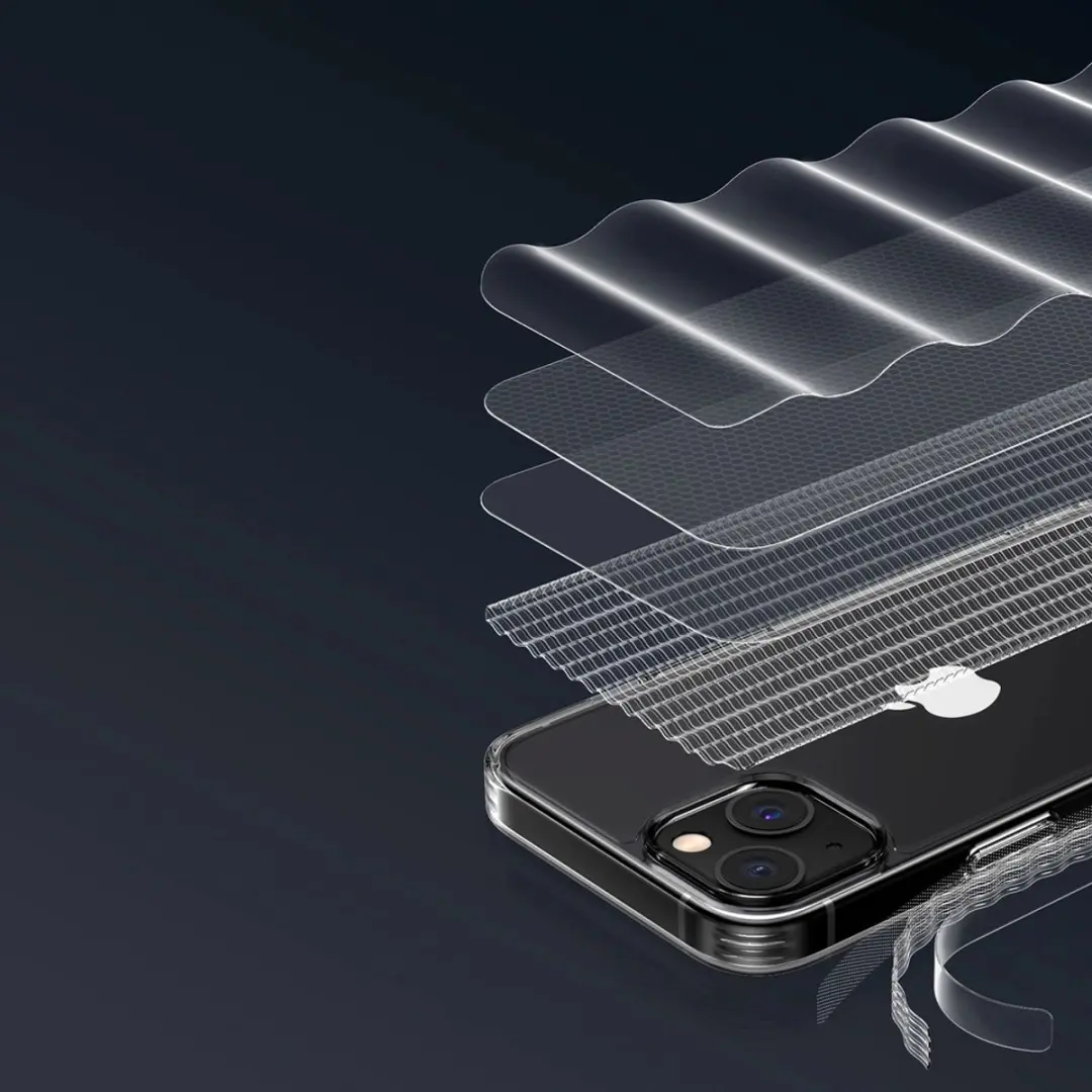 Ugreen Fusion Hoesje iPhone 13 Pro Max - Transparent - afbeelding 4 van 6