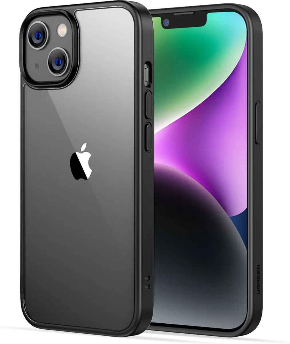 Ugreen Hoesje Geschikt voor iPhone 14 Plus Hoesje Zwart (LP622)