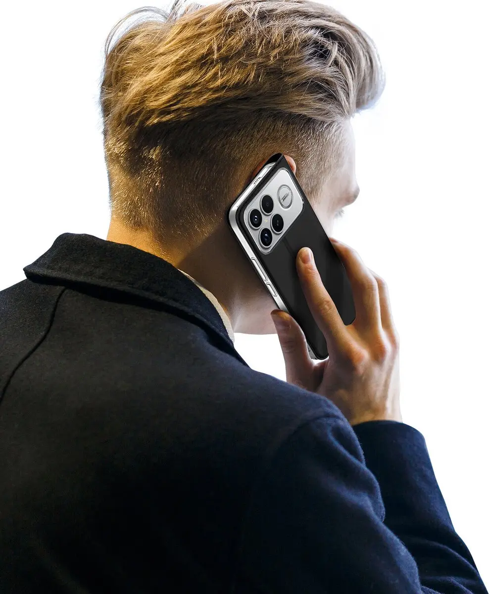 Dux Ducis Skin Pro Hoesje Xiaomi Poco F8 Ultra - Zwart - afbeelding 5 van 6
