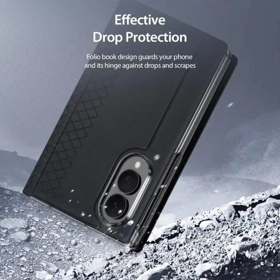 Dux Ducis Hoesje Samsung Galaxy Z Fold8 - Zwart - afbeelding 3 van 6