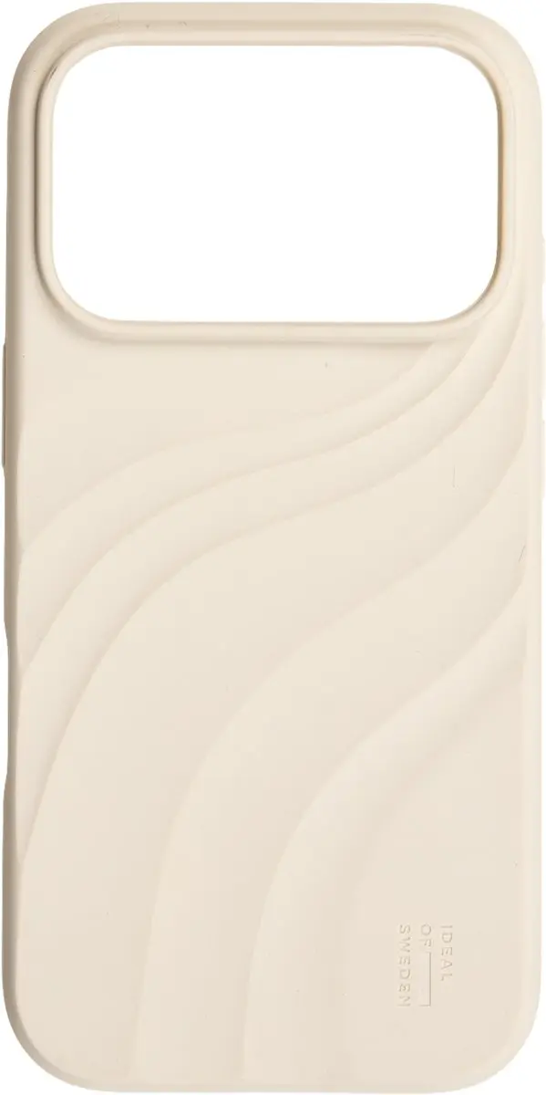 iDeal of Sweden Soft Swirl Silicone Hoes - iPhone 13/14/15/16 MagSafe - Beige - afbeelding 5 van 5