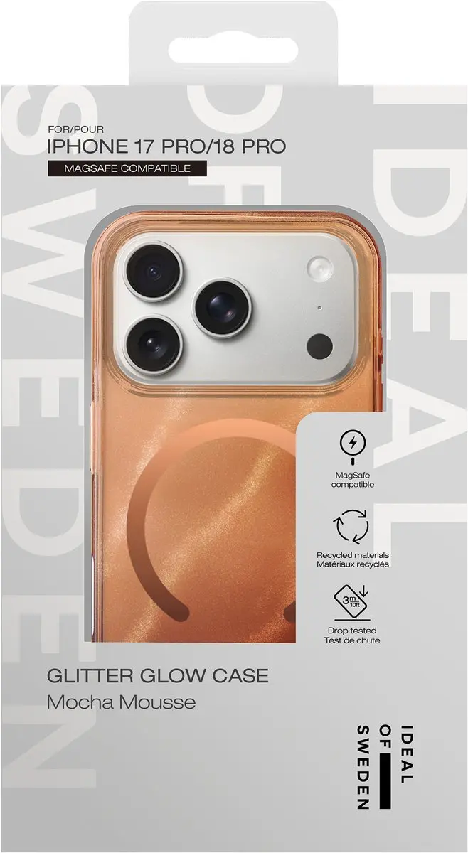 iDeal of Sweden Clear Case iPhone 18/17 Pro - MagSafe - Mocha Mousse - afbeelding 4 van 4