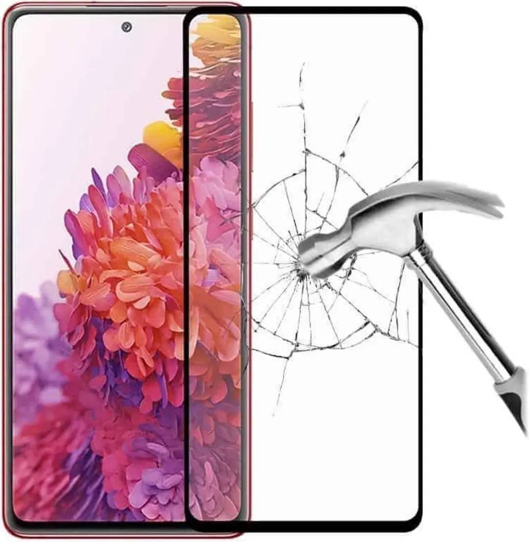 Fonu Fullcover screen protector Geschikt voor Samsung S20 FE
