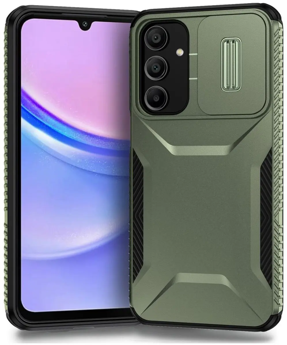 Selected Hoesje Samsung Galaxy A16 Back Cover Groen