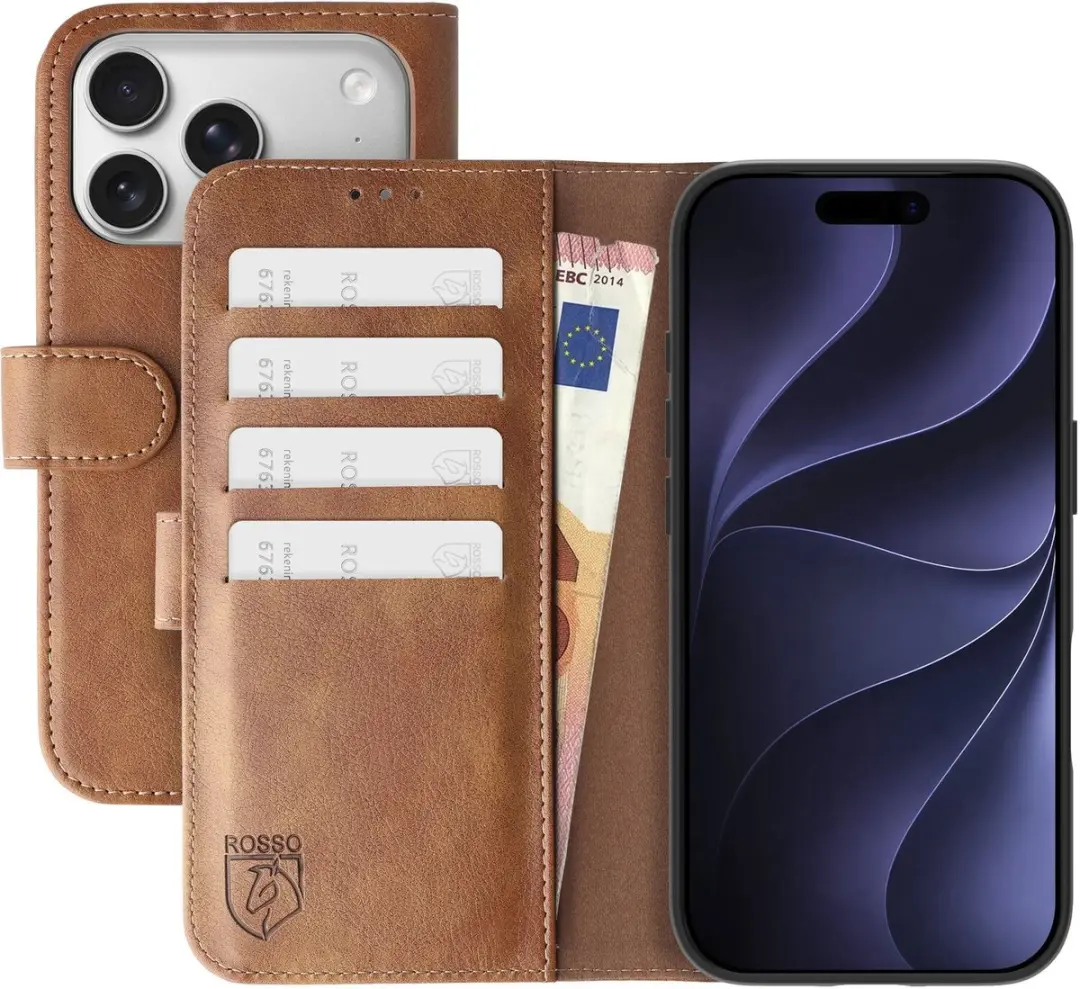 Rosso Element Wallet Book Case iPhone 18 Pro Max