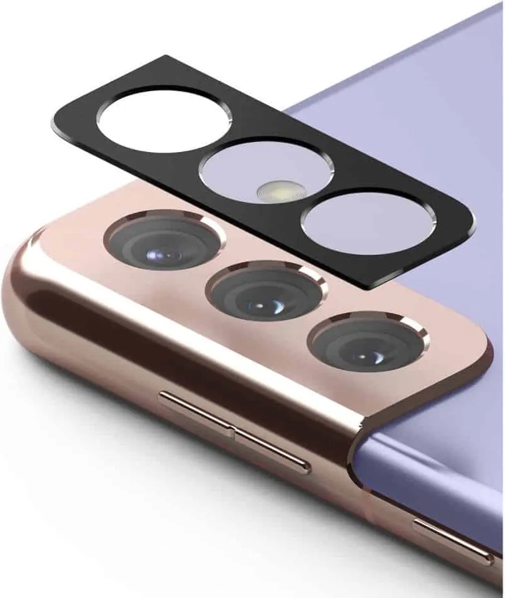 Fonu Camera Lens Protector Samsung S21 Plus Zwart