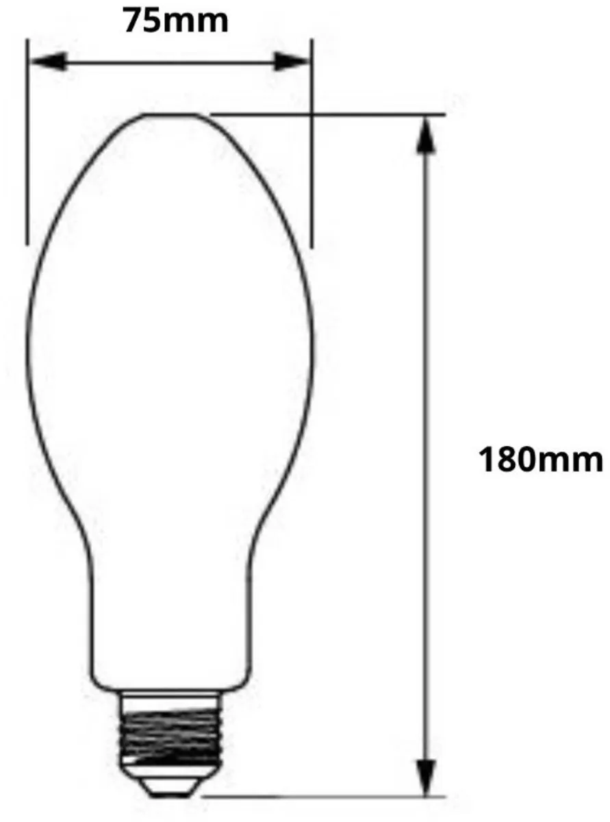 Philips TrueForce Core E3BU5 LED-lamp - Mat - 18W