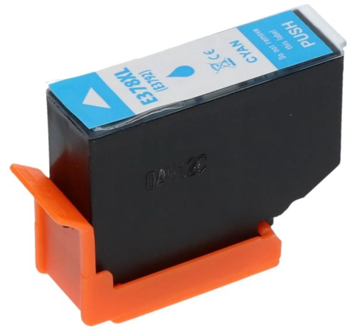 PrintAbout Epson C13T37824010 Inktcartridge - Cyaan