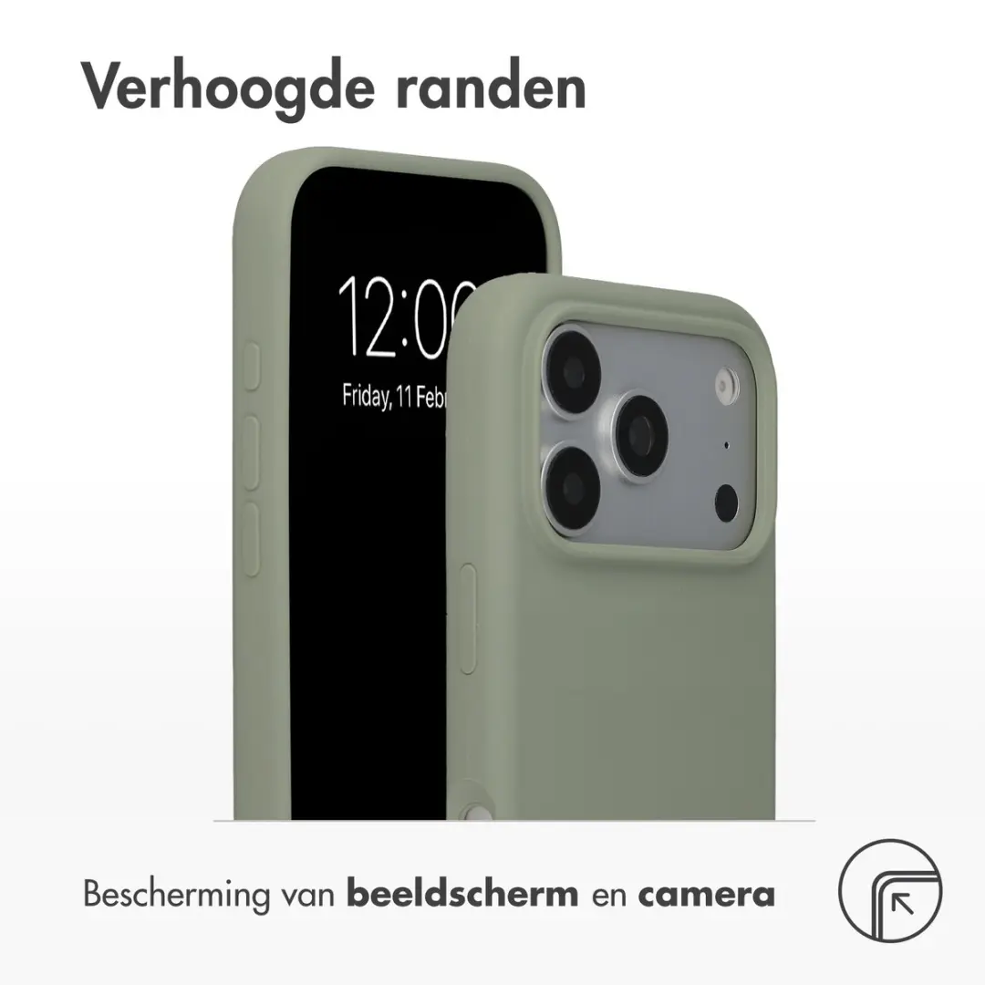 Accezz Hoesje iPhone 18 Pro Max/17 Pro Max - Olijfgroen - MagSafe - afbeelding 6 van 6