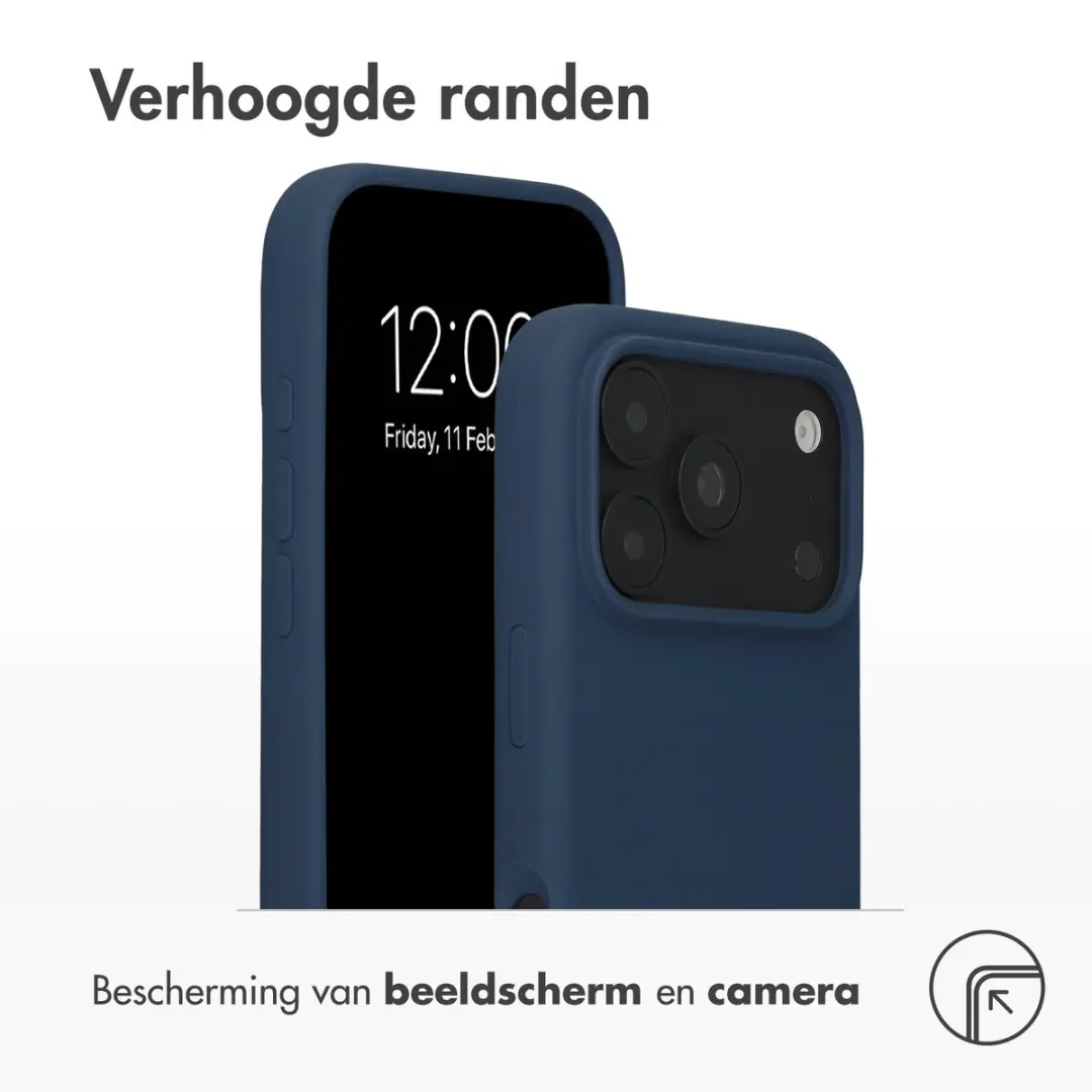Accezz iPhone 18 Pro/17 Pro MagSafe Hoesje - Donkerblauw - afbeelding 5 van 6