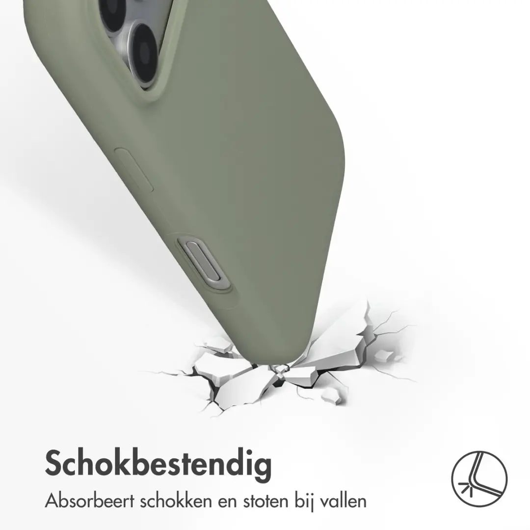 Accezz Hoesje iPhone 18 Pro/17 Pro - Olijfgroen MagSafe - afbeelding 5 van 6