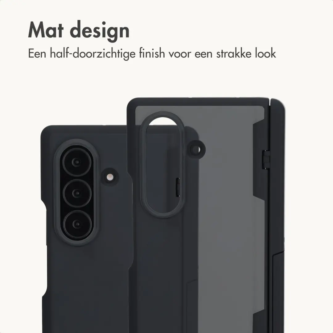 imoshiion Hoesje Samsung Galaxy Z Fold8 Ultra - Color Guard met Stand - Zwart - afbeelding 3 van 6