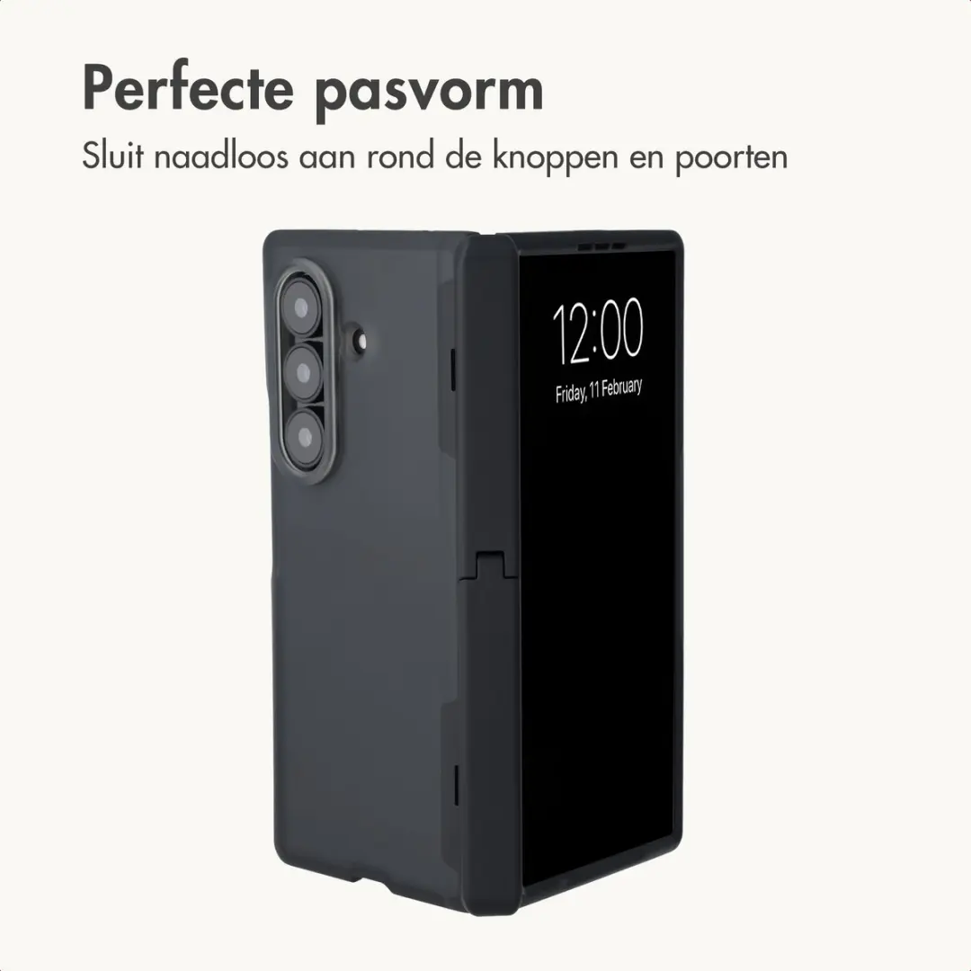 imoshiion Hoesje Samsung Galaxy Z Fold8 Ultra - Color Guard met Stand - Zwart - afbeelding 6 van 6