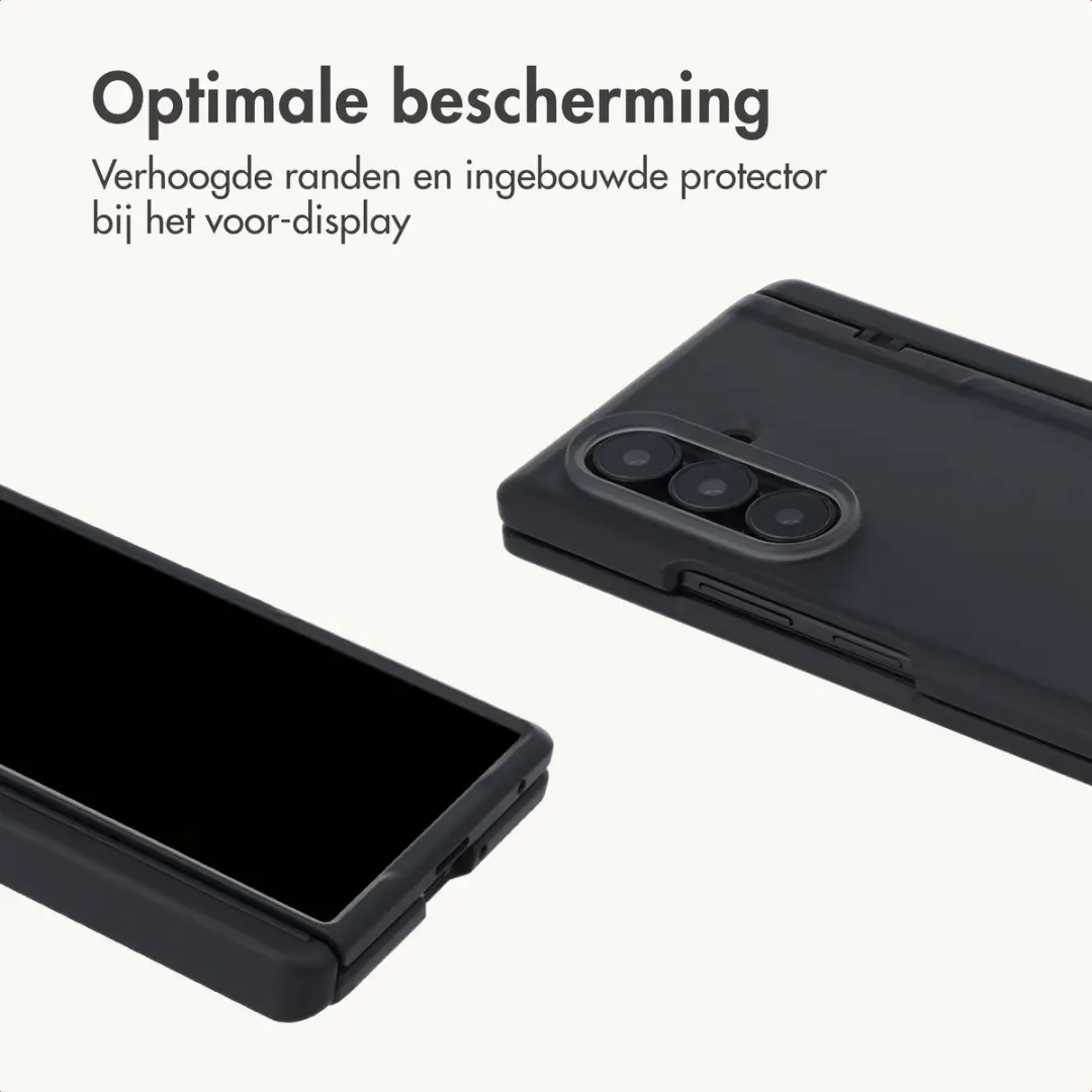 imoshiion Hoesje Samsung Galaxy Z Fold8 Ultra - Color Guard met Stand - Zwart - afbeelding 5 van 6