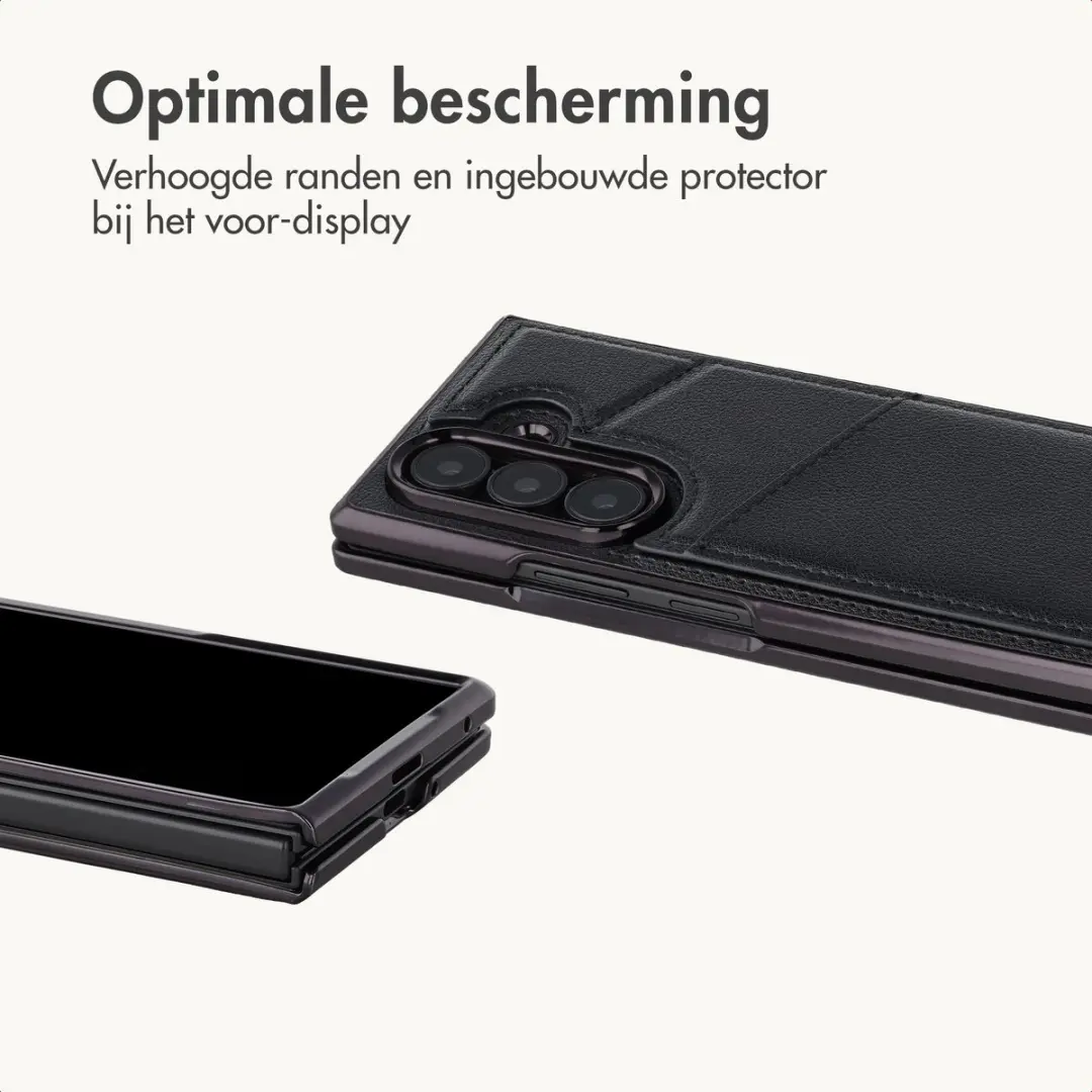 Imoshion Hoesje Samsung Galaxy Z Fold8 Ultra - Kunstleren Backcover Zwart - afbeelding 6 van 6