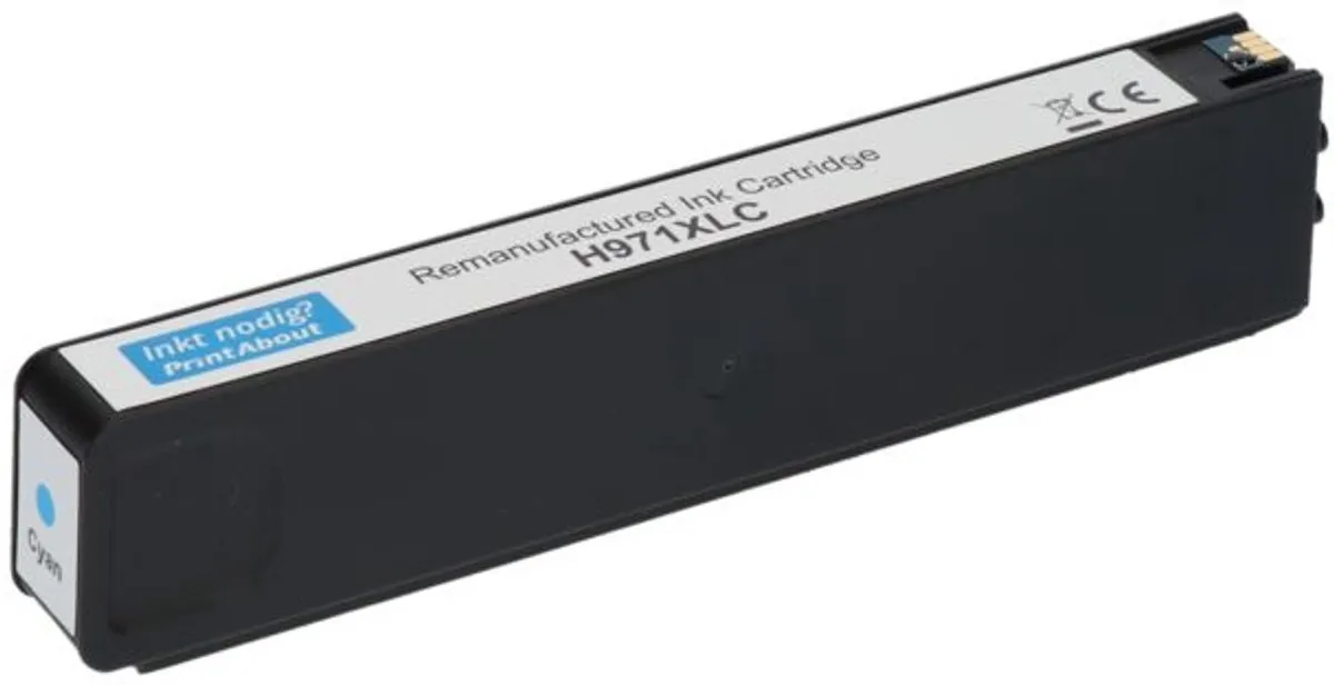 PrintAbout HP 971 CN622AE Inktcartridge - Cyaan 113ml