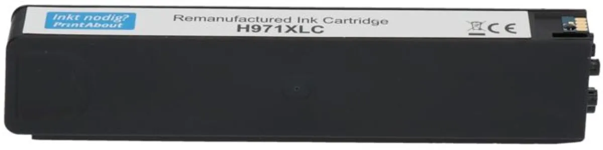 PrintAbout HP 971 CN622AE Inktcartridge - Cyaan 113ml