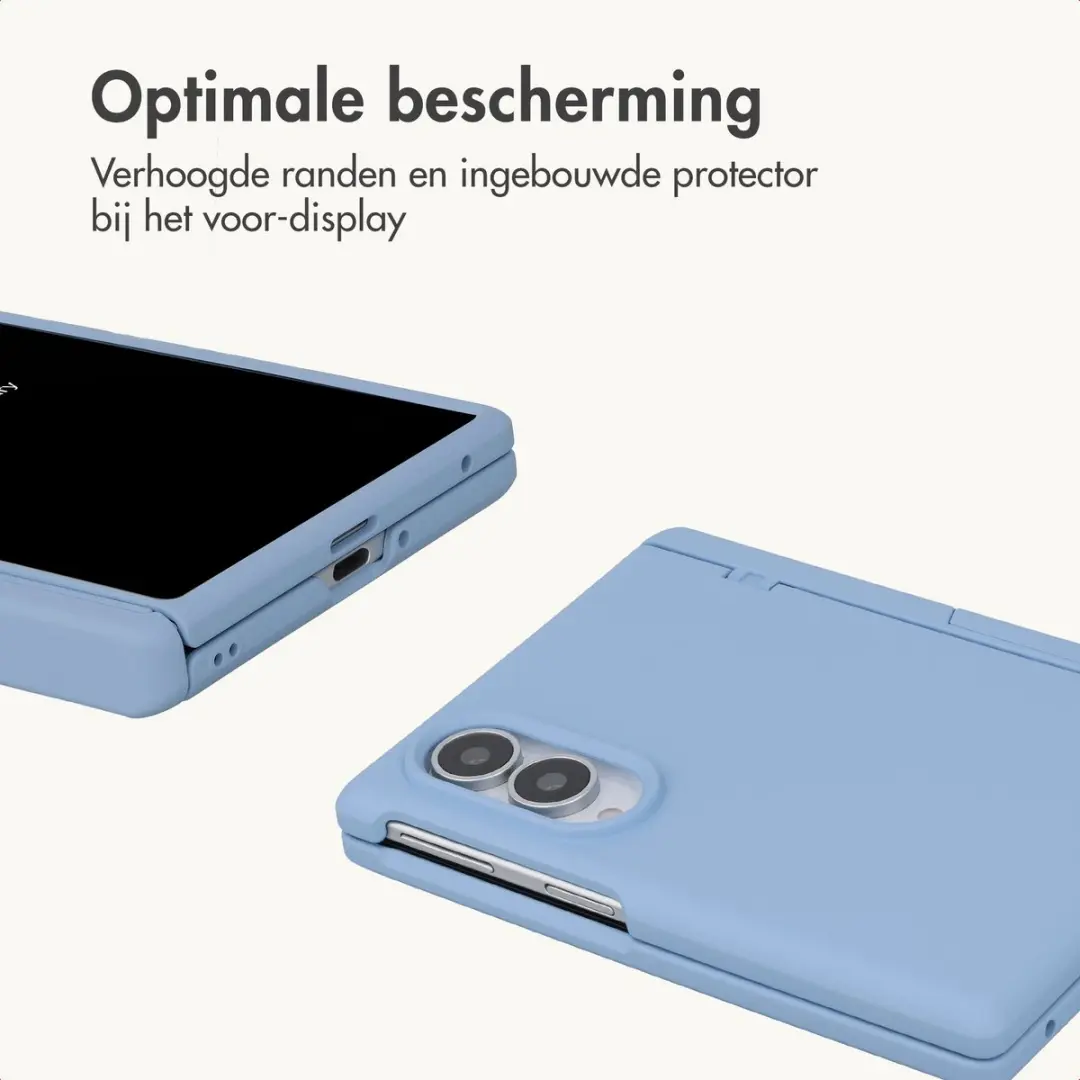 Imoshion Hoesje Samsung Galaxy Z Fold8 Lichtblauw - Backcover met Stand - afbeelding 4 van 6