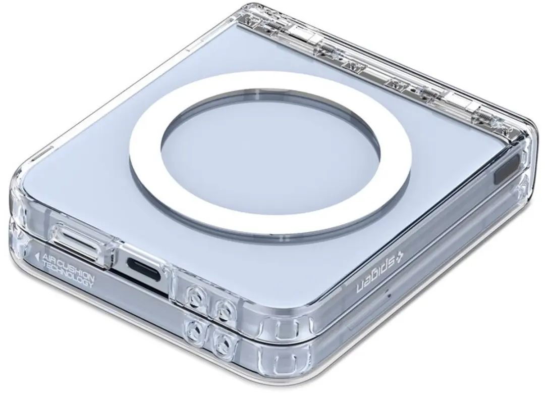 Spigen Ultra Hybrid Pro Magsafe - Transparant Wit - afbeelding 6 van 6