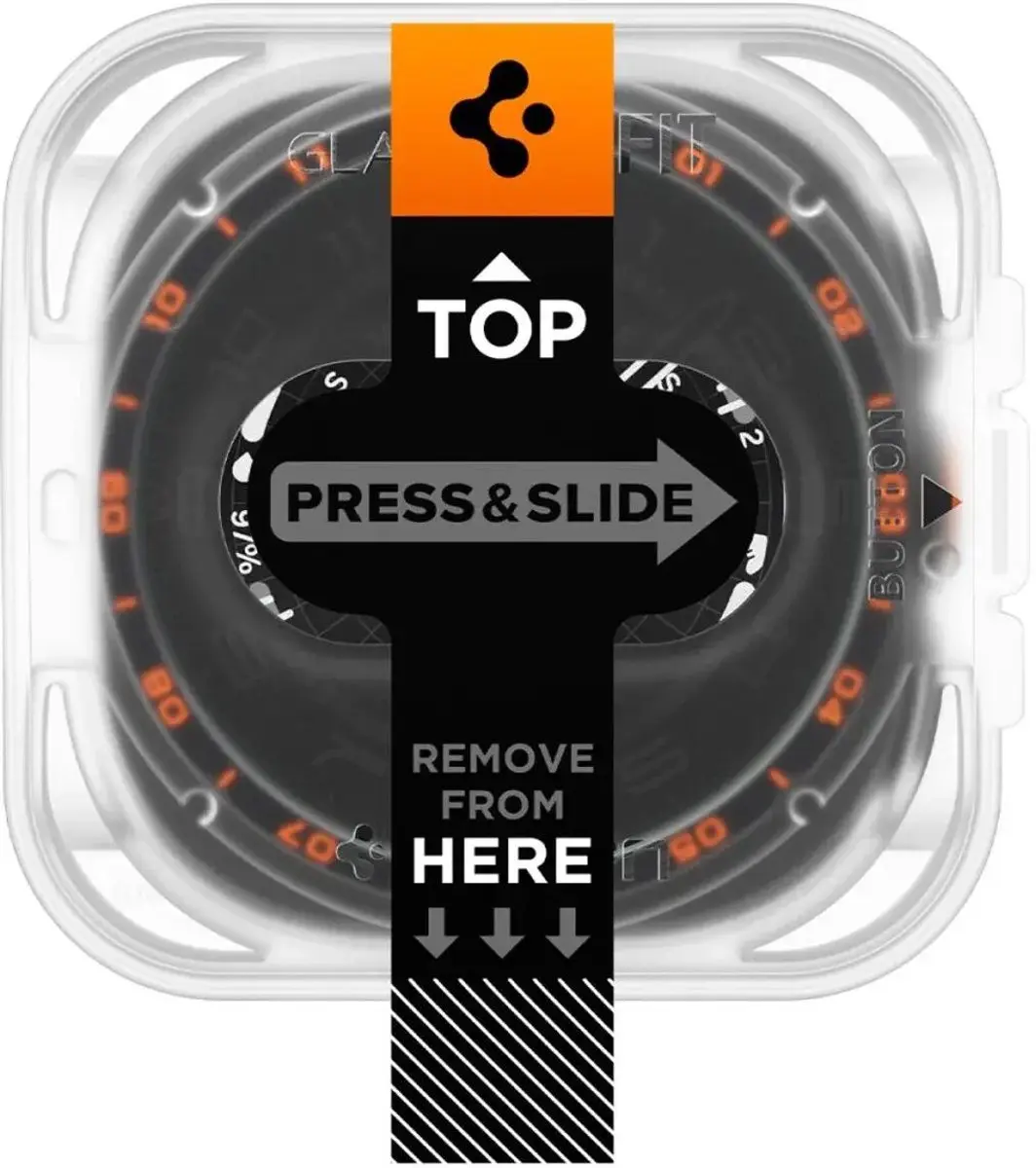 Spigen Tempered Glass Samsung Galaxy Watch Ultra 2 - 2 Stuks - afbeelding 2 van 6