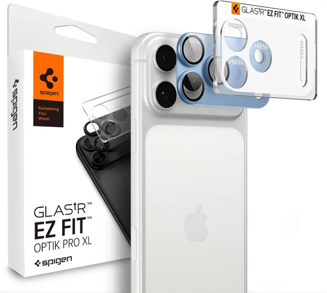Spigen AGL12041 Glas Beschermer iPhone 18 Pro Max